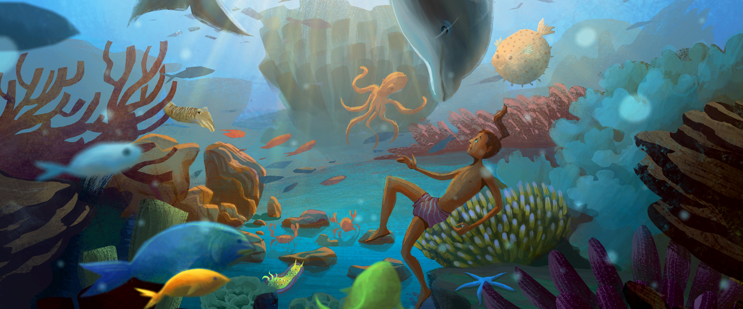 Img 3 Lorac in a coral reef bursting with life